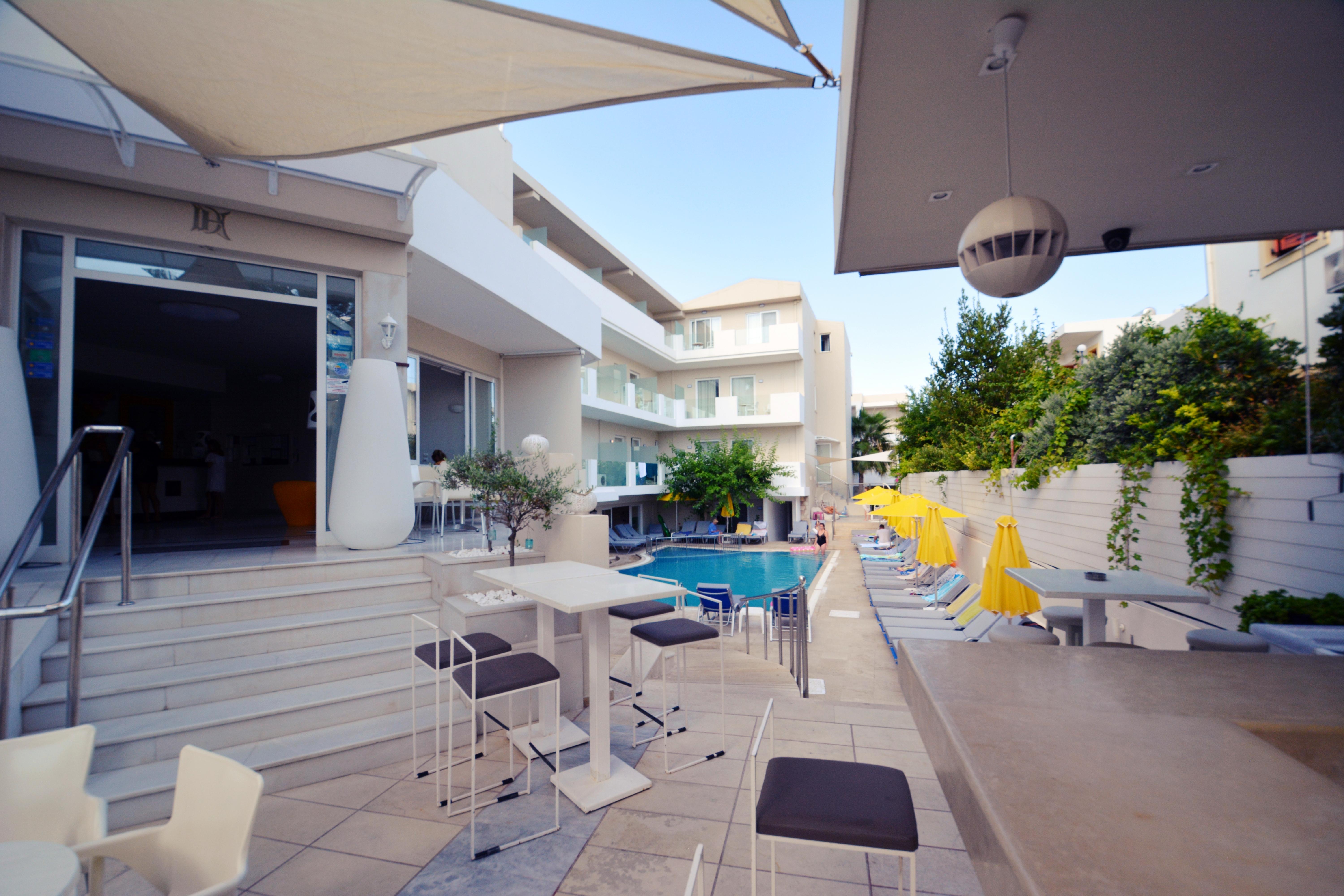 Dimitrios Beach Hotel Adults Friendly 14 Plus Rethymno Exterior foto