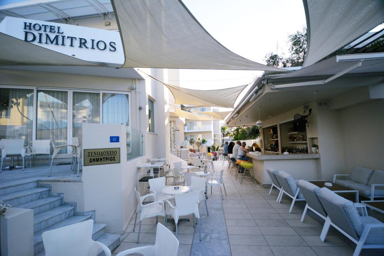 Dimitrios Beach Hotel Adults Friendly 14 Plus Rethymno Exterior foto