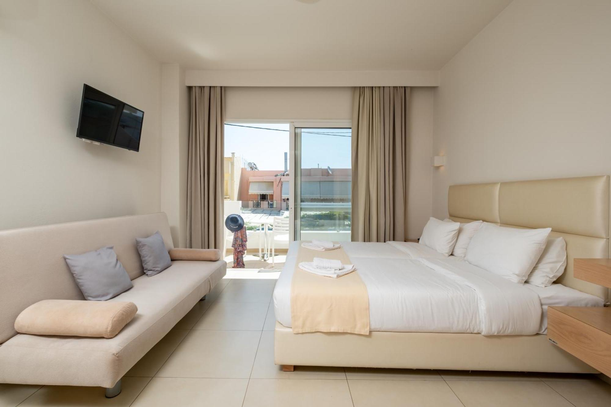 Dimitrios Beach Hotel Adults Friendly 14 Plus Rethymno Exterior foto