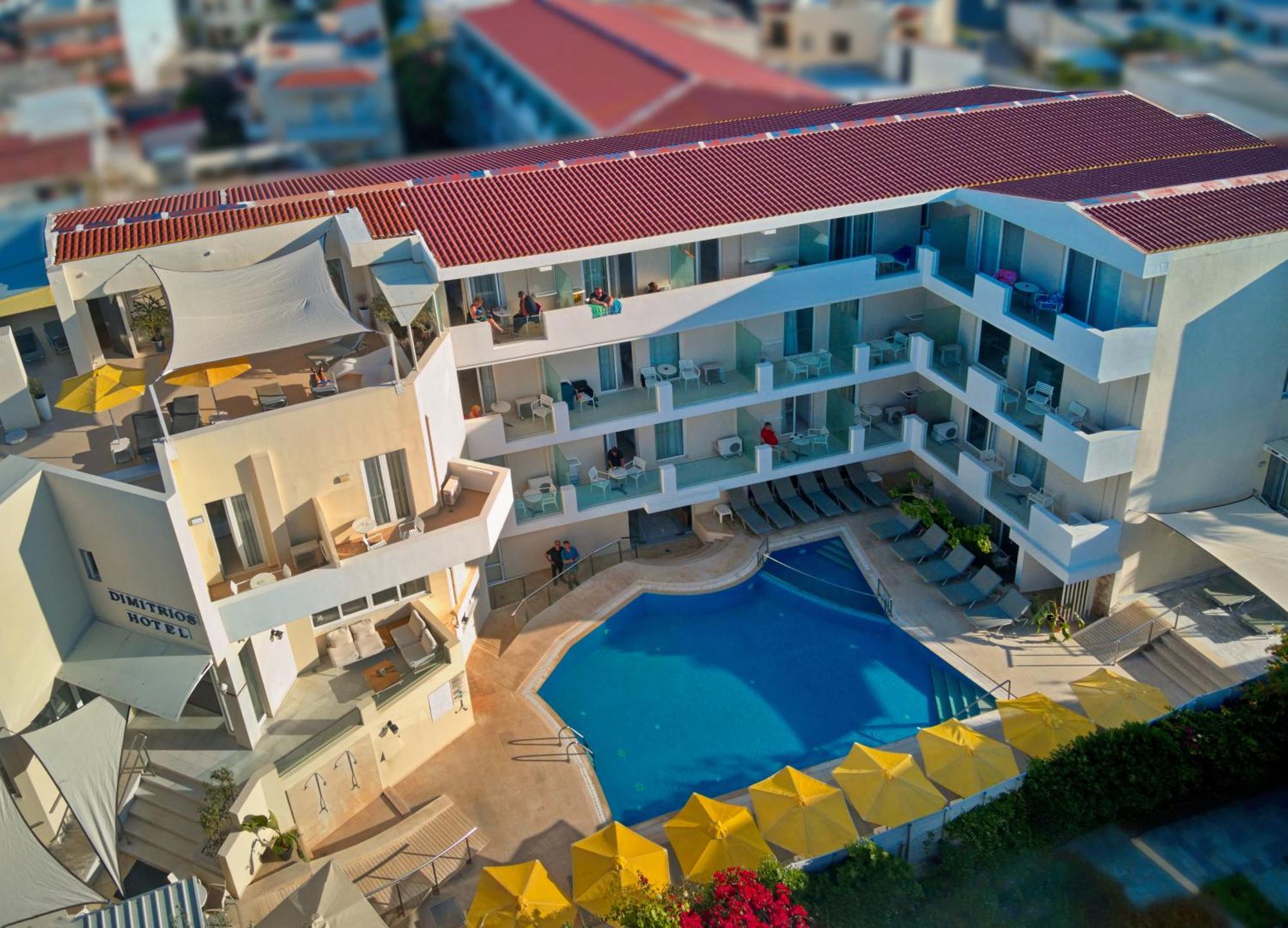 Dimitrios Beach Hotel Adults Friendly 14 Plus Rethymno Exterior foto