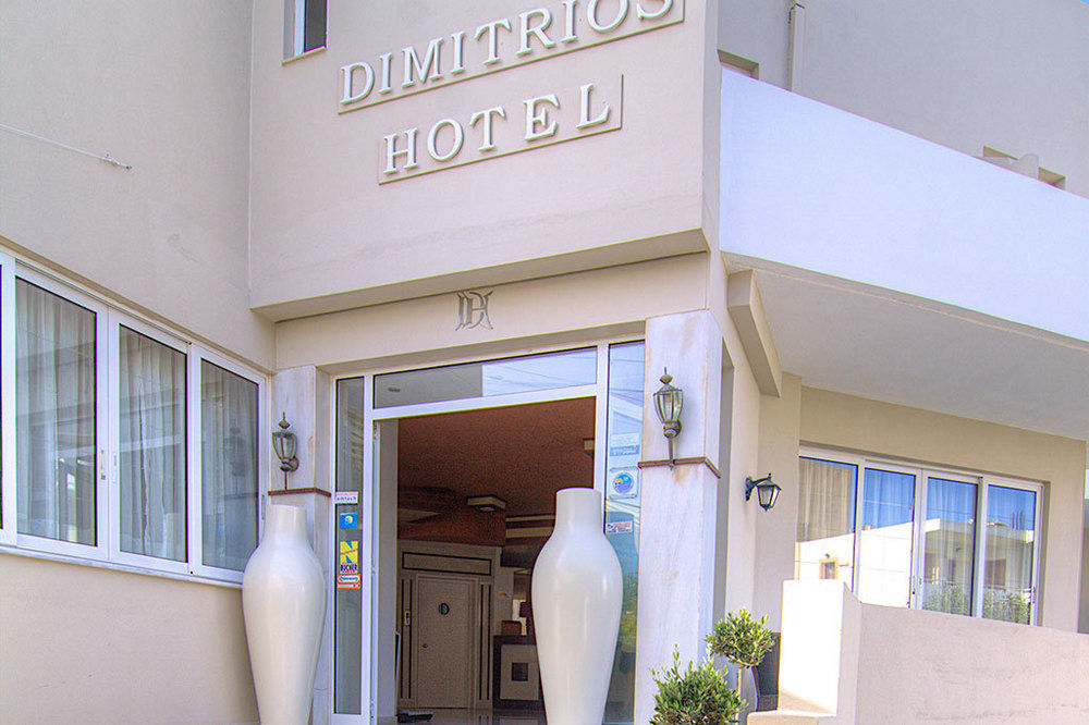 Dimitrios Beach Hotel Adults Friendly 14 Plus Rethymno Exterior foto